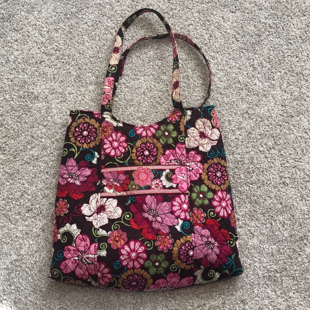 Vera Bradley Mod Floral Pink tote bag